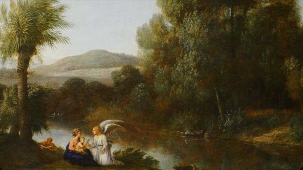 Rest on the Flight into Egypt by Claude Lorrain